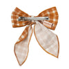 Grech & Co Fable Bow - Sienna Gingham