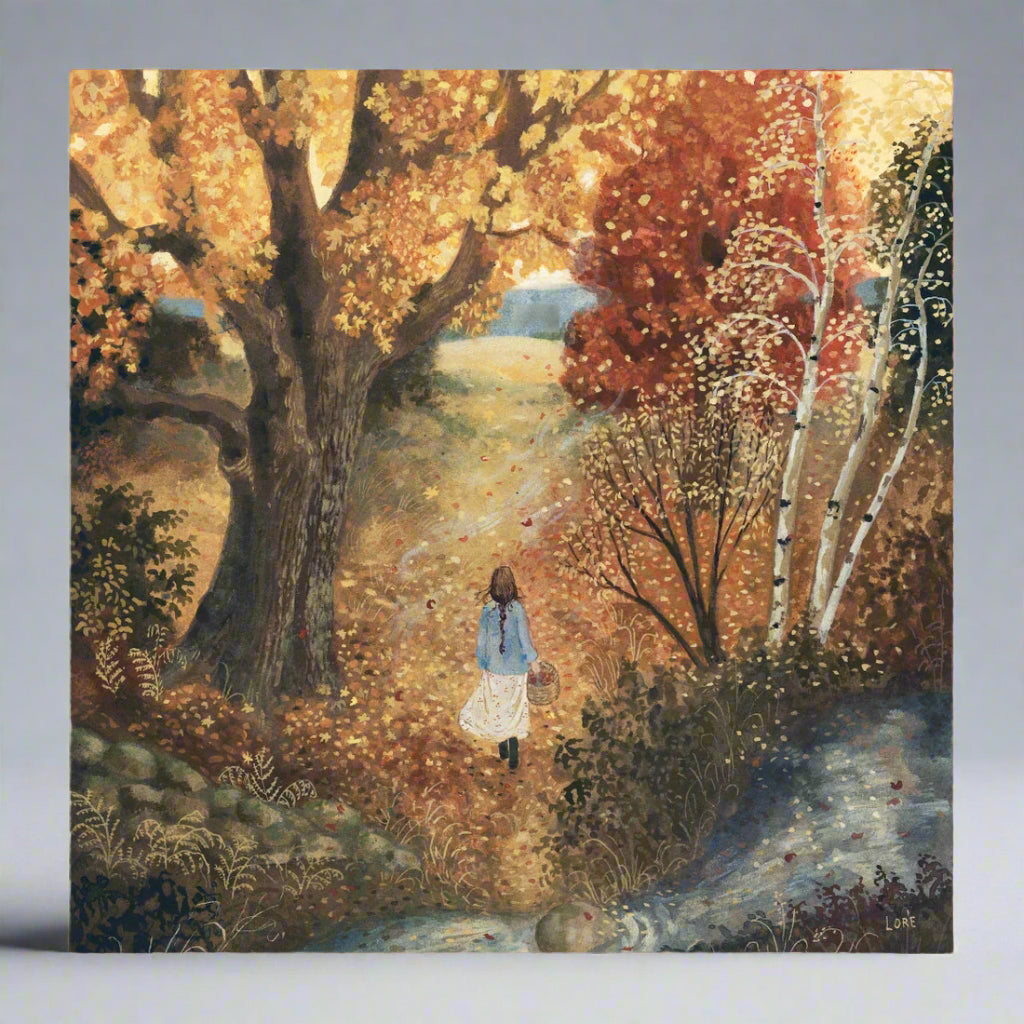 Loré Pemberton Autumn's Way Greeting Card