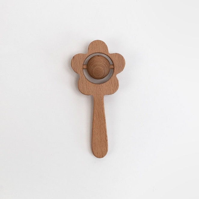SABO Concept Flower Rattle / Natural