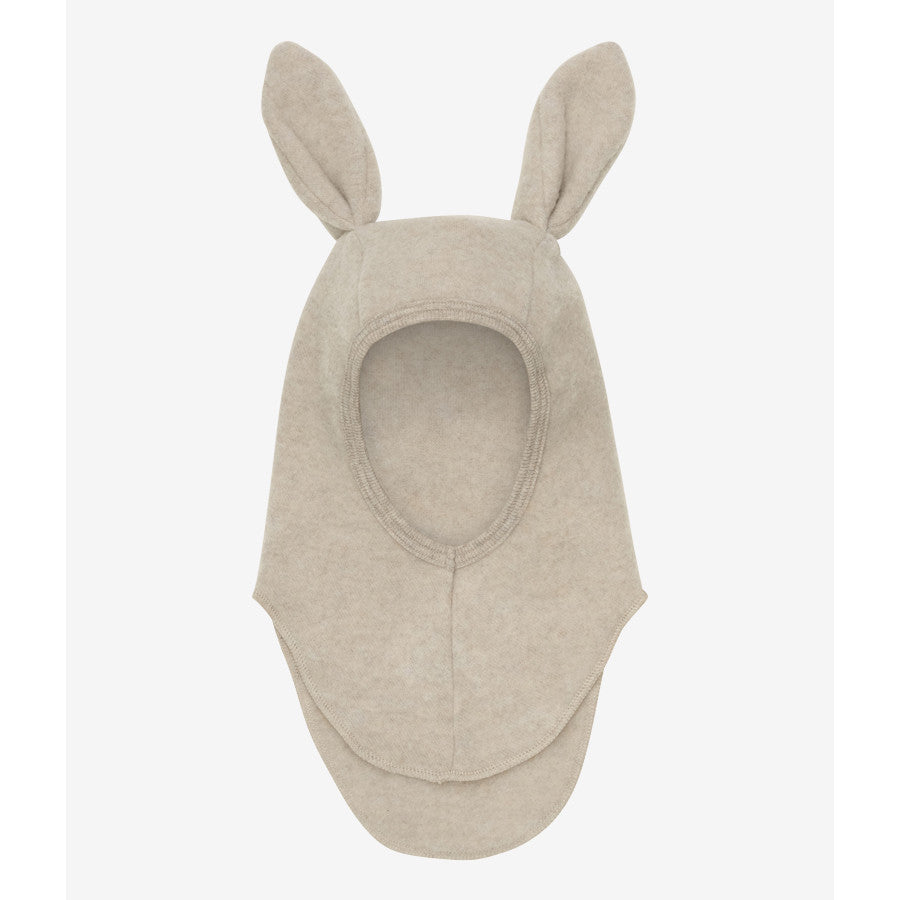 Huttelihut Bunny Balaclava Wool Fleece - Camel Melange