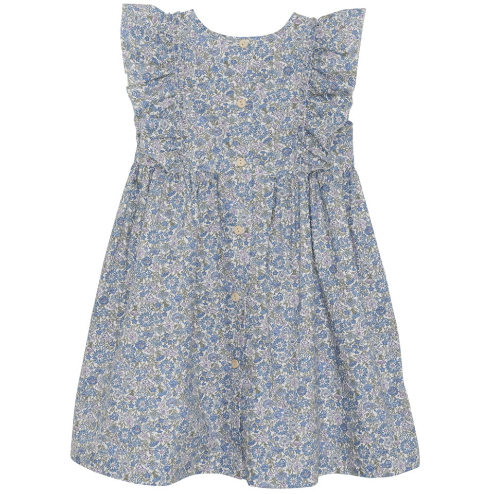 Huttelihut Liberty Frill Dress - May Field Floral