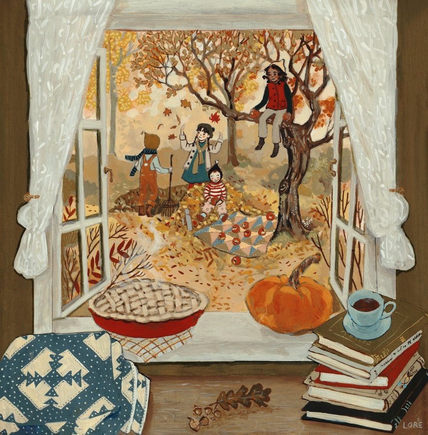 Loré Pemberton Autumn's Window Art Print