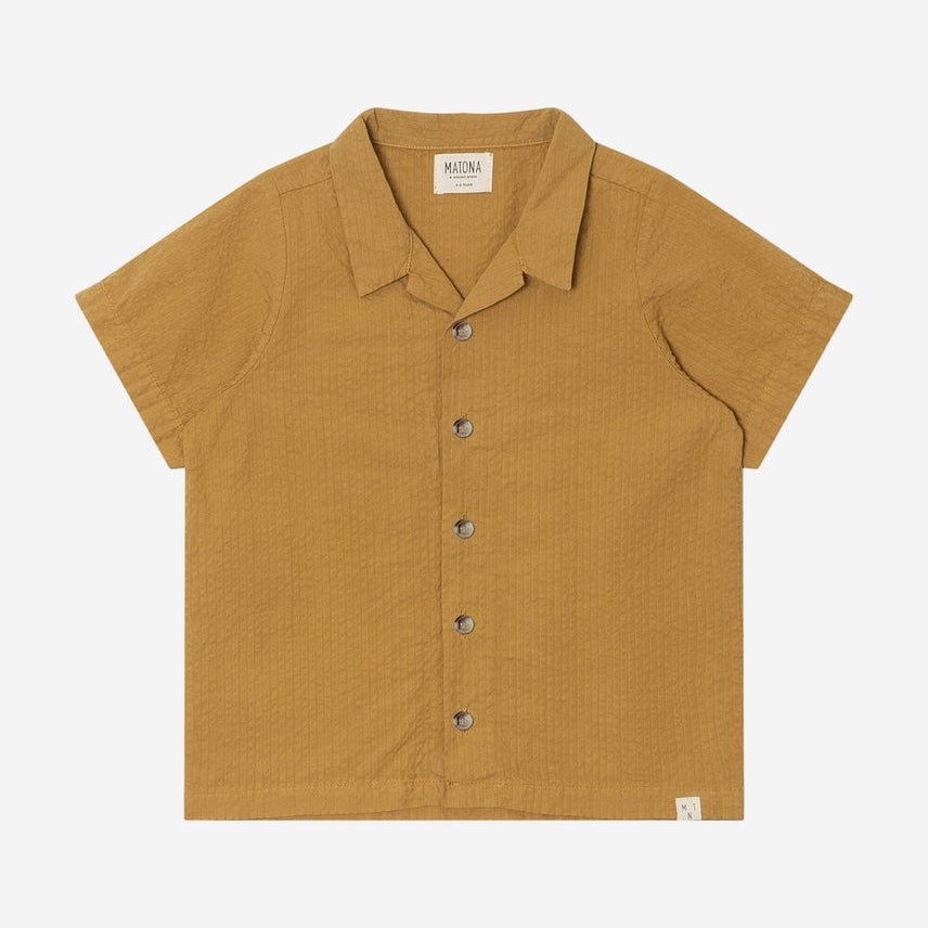 Matona Short Sleeve Shirt - Honey