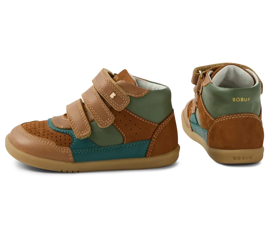 
                  
                    Bobux Harley Caramel Dk Sea
                  
                