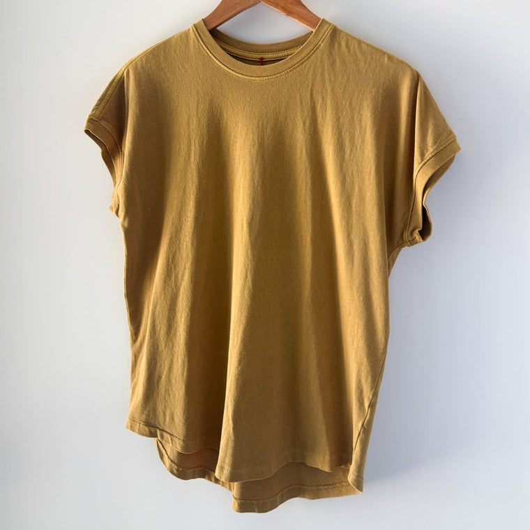 Le Bon Shoppe Women's 'Ease' Tee - Butterscotch