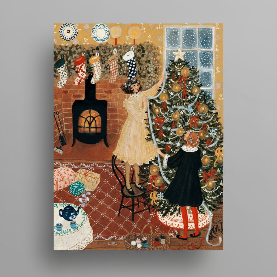 Loré Pemberton Tis the Season Greeting Card