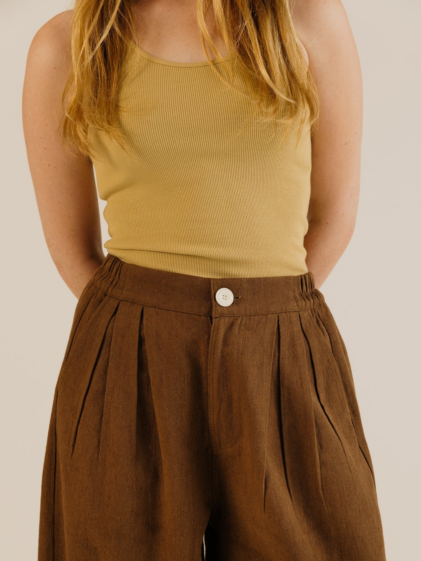 Sideline Women's Leila Trousers - Earth