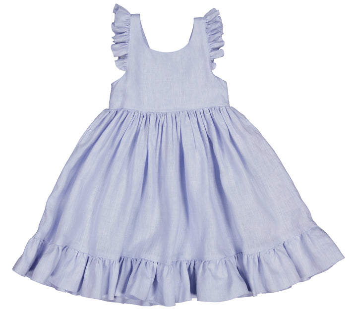 MarMar Copenhagen Danita Frill Dress - Blue Mist