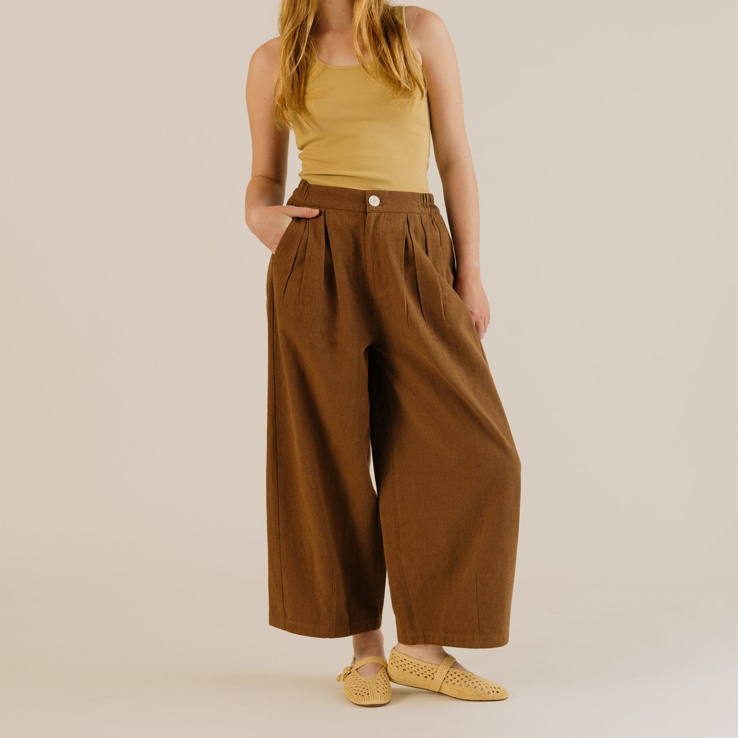 Sideline Women's Leila Trousers - Earth