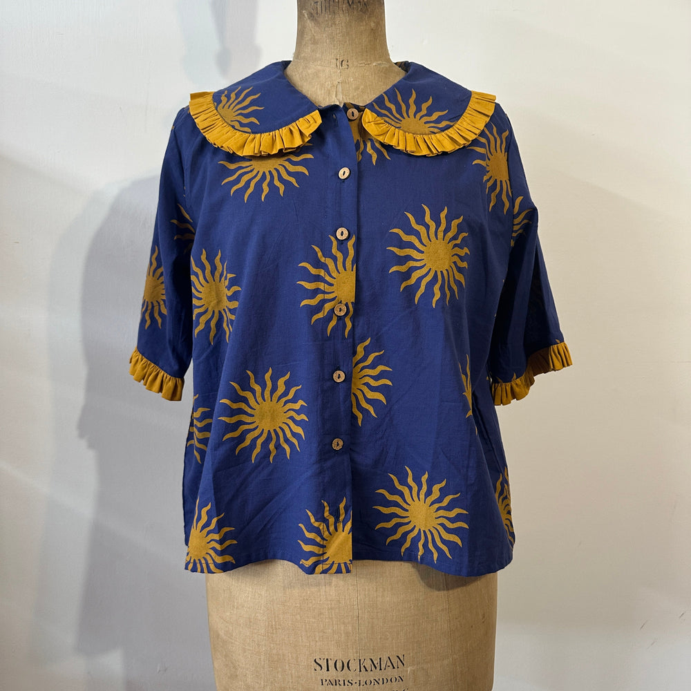 Fierce Flora Women's Rose Blouse - Midnight Suns