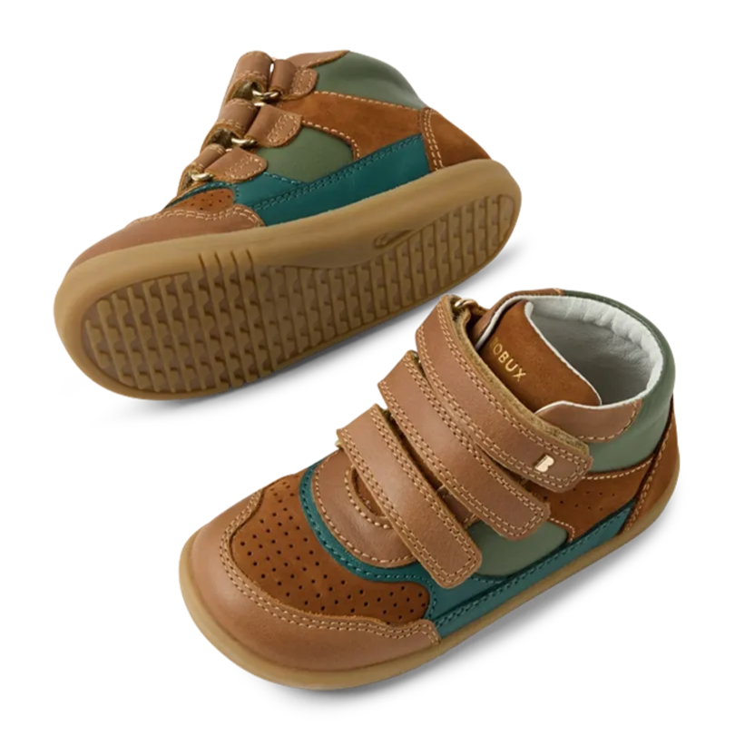 Bobux Harley Caramel Dk Sea