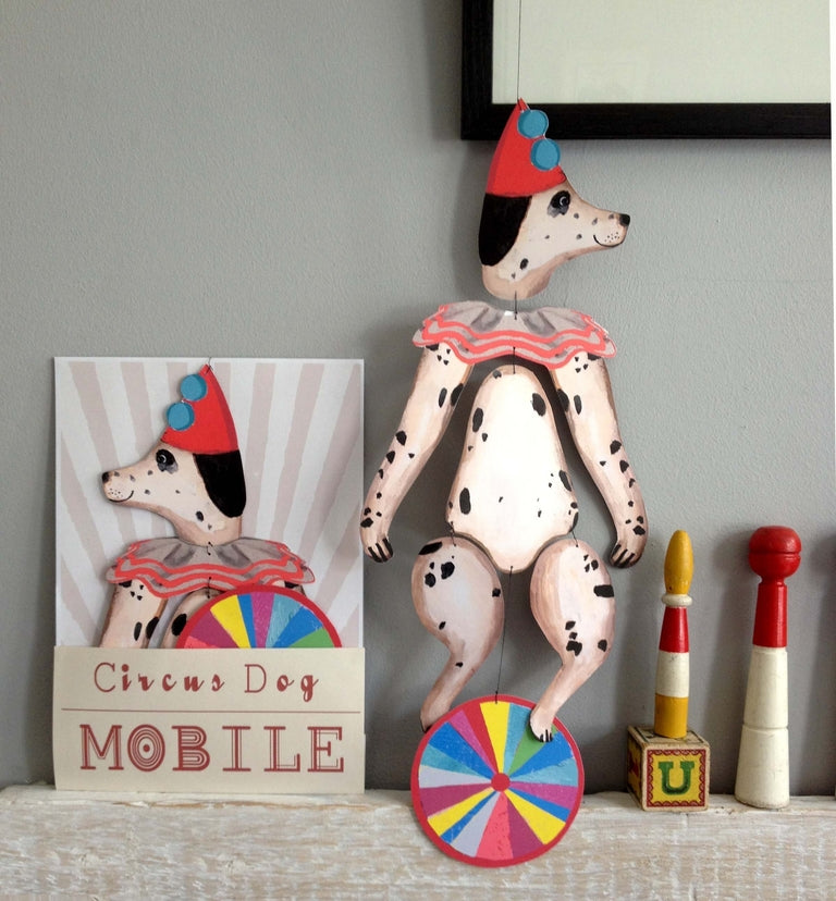 
                      
                        Wini-Tapp Kinetic Mobile - Nursery Circus Dog
                      
                    