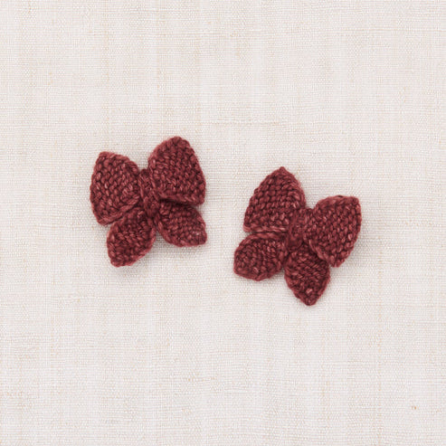 Misha & Puff Baby Puff Bow Set - Madder Root