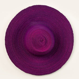Women's Maboba Classic Straw Hat - Violet