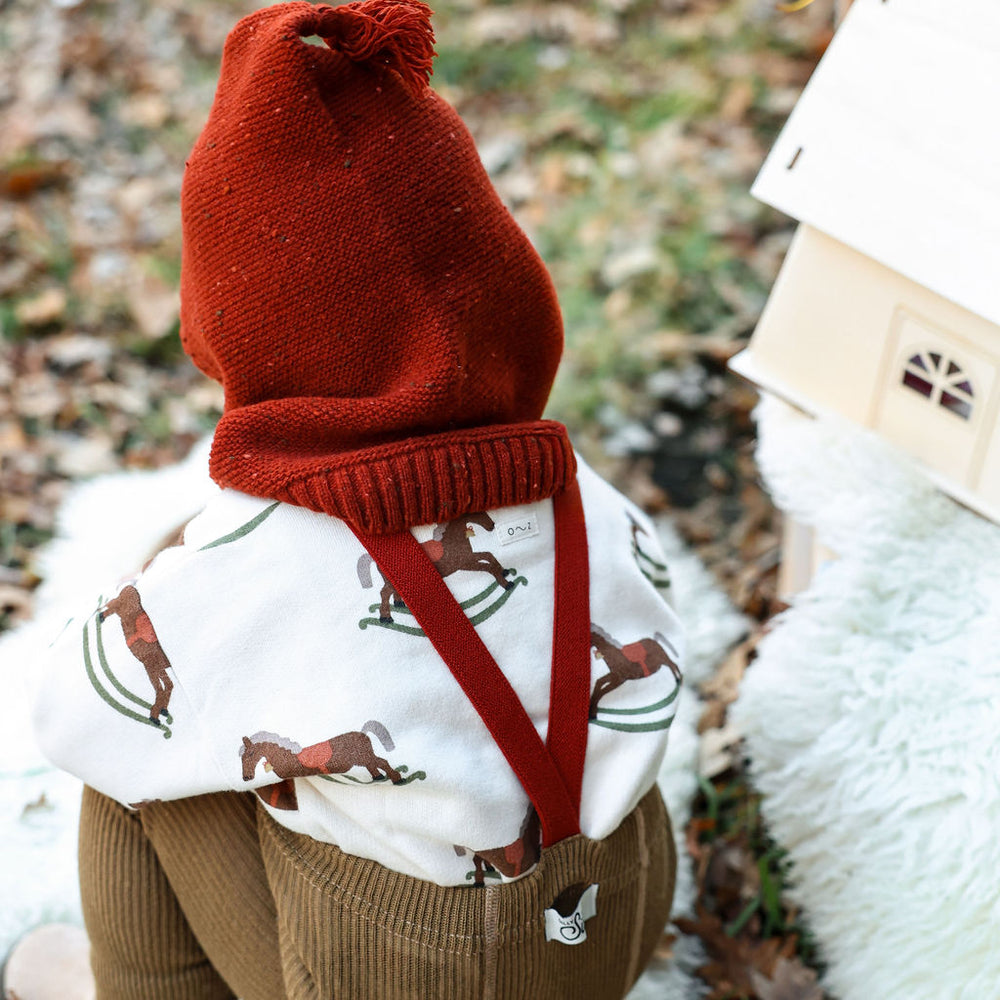 
                  
                    Silly Silas Tights With Braces - Acorn Brown & Maple
                  
                