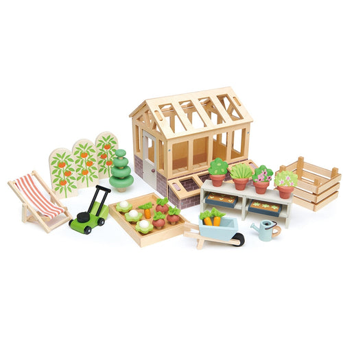 Tender Leaf Toys Greenhouse and Garden Toy Set