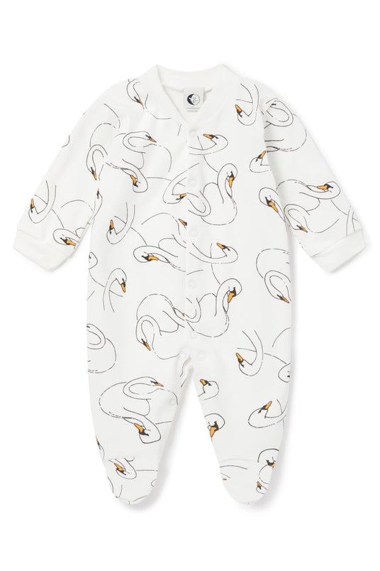 Sleepy Doe Baby Sleepsuit - Swansy