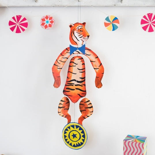 
                      
                        Wini-Tapp Kinetic Mobile - Nursery Circus Tiger
                      
                    