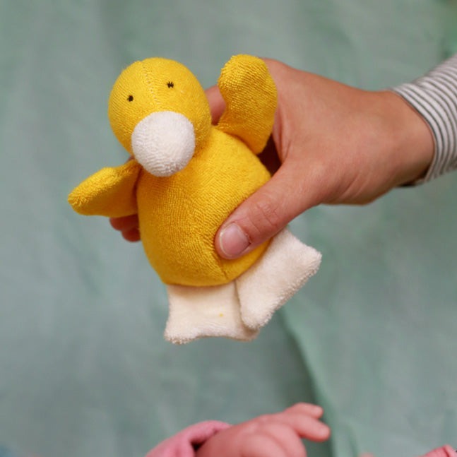 Nanchen Soft Yellow Duck Rattle