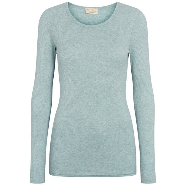 
                      
                        MarMar Copenhagen Mar Mar Women's Long Sleeve Cotton/Modal Tee Shirt - Pistachio Mel
                      
                    