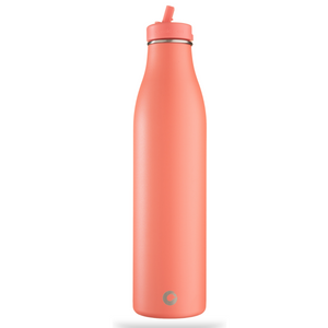 One Green Bottle 1200ml Vacuum Insulated Evolution Stainless Steel Bottle - Baby Coral