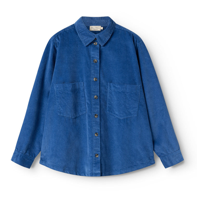 MarMar Copenhagen Women's Telo Corduroy Shirt - Electric Blue