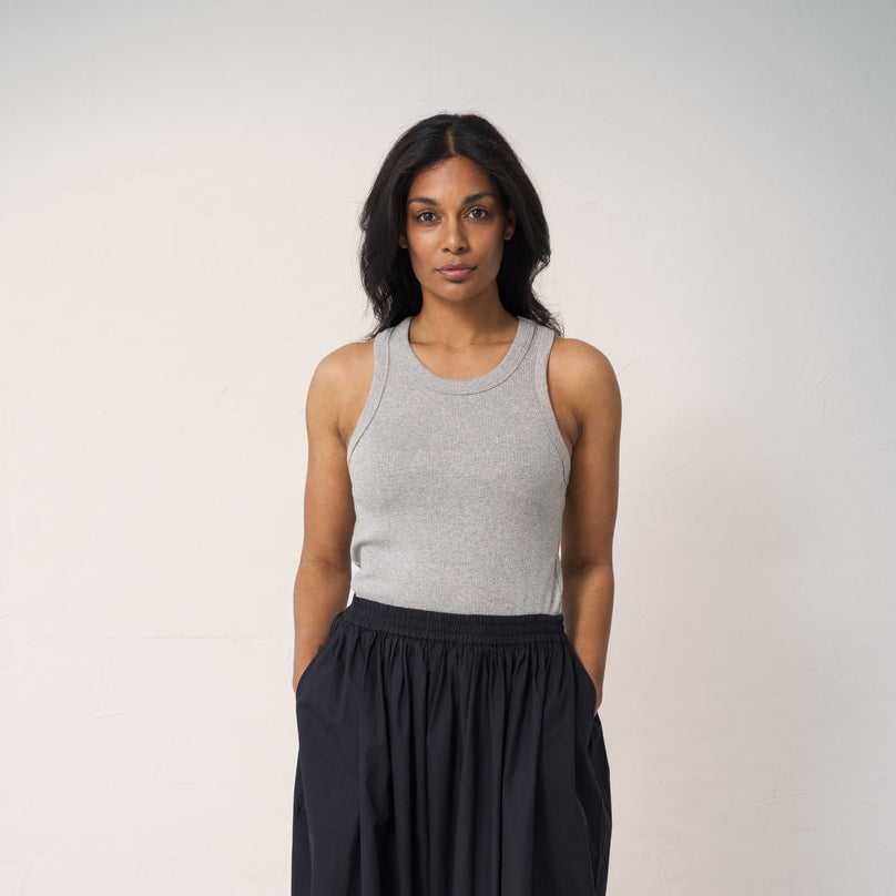 MarMar Copenhagen Women's Tank - Light Grey Melange