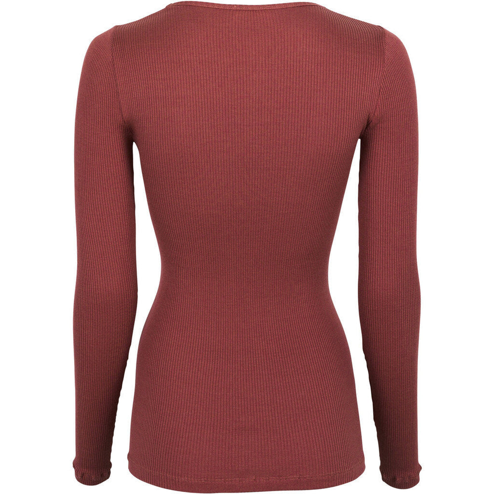 
                  
                    Minimalisma Women's Gerda Cotton/Silk Long Sleeve Top - Hibiscus
                  
                