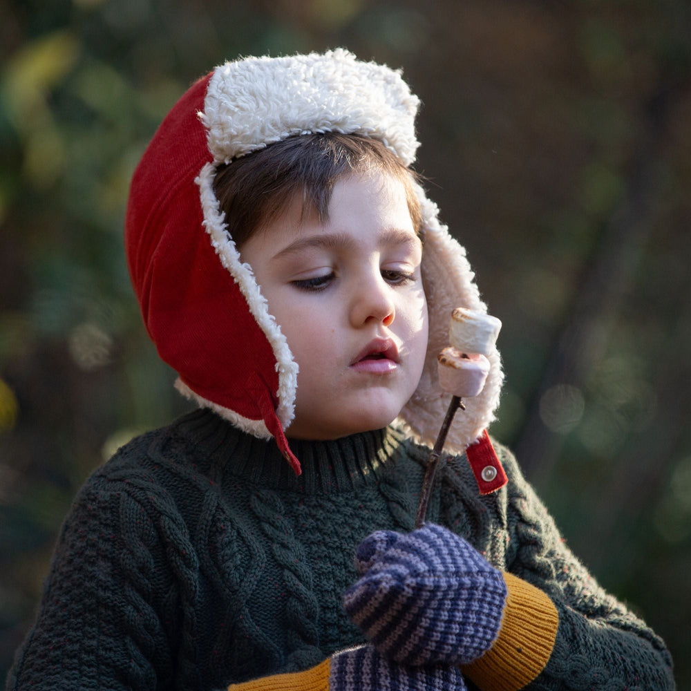 
                      
                        Little Green Radicals Hazelnut Sherpa Fleece Cosy Hat
                      
                    