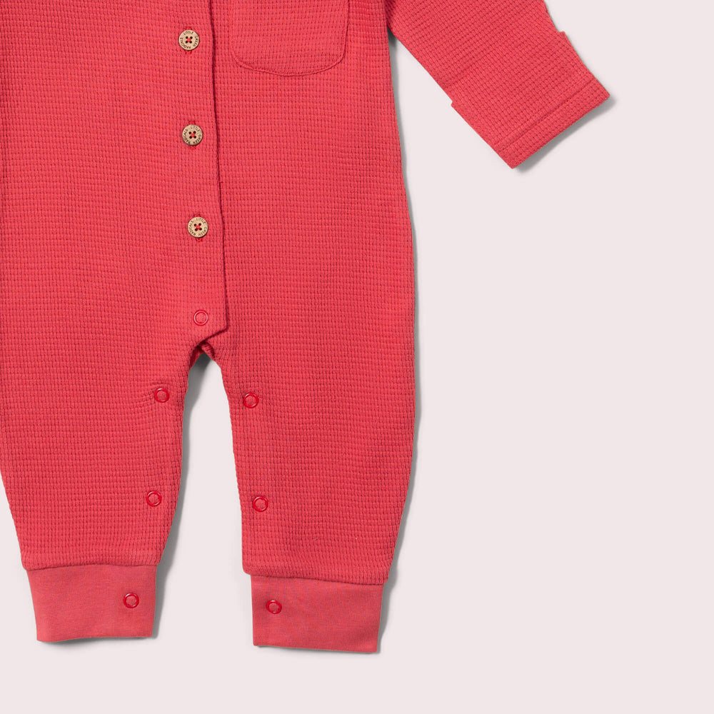 
                  
                    Little Green Radicals Berry Organic Waffle Playsuit
                  
                