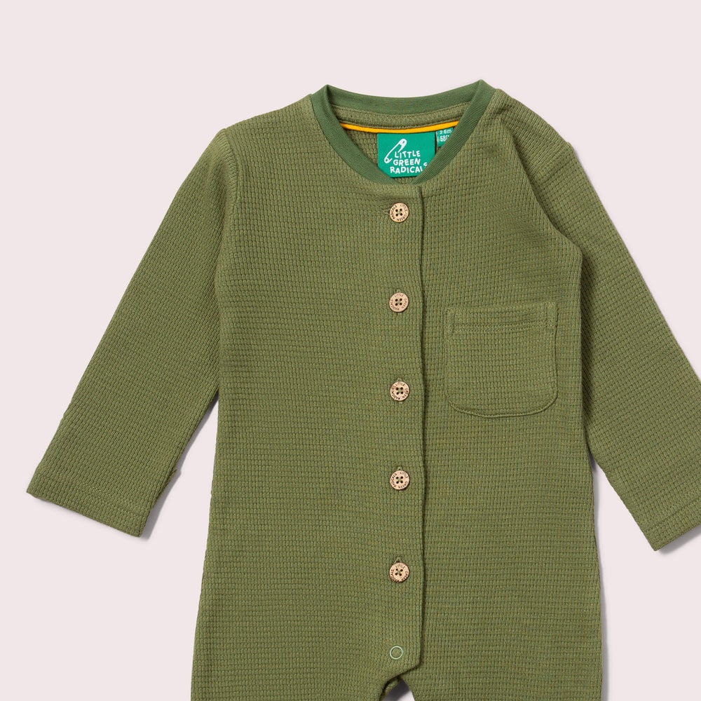 
                  
                    Little Green Radicals Chive Organic Waffle Playsuit
                  
                