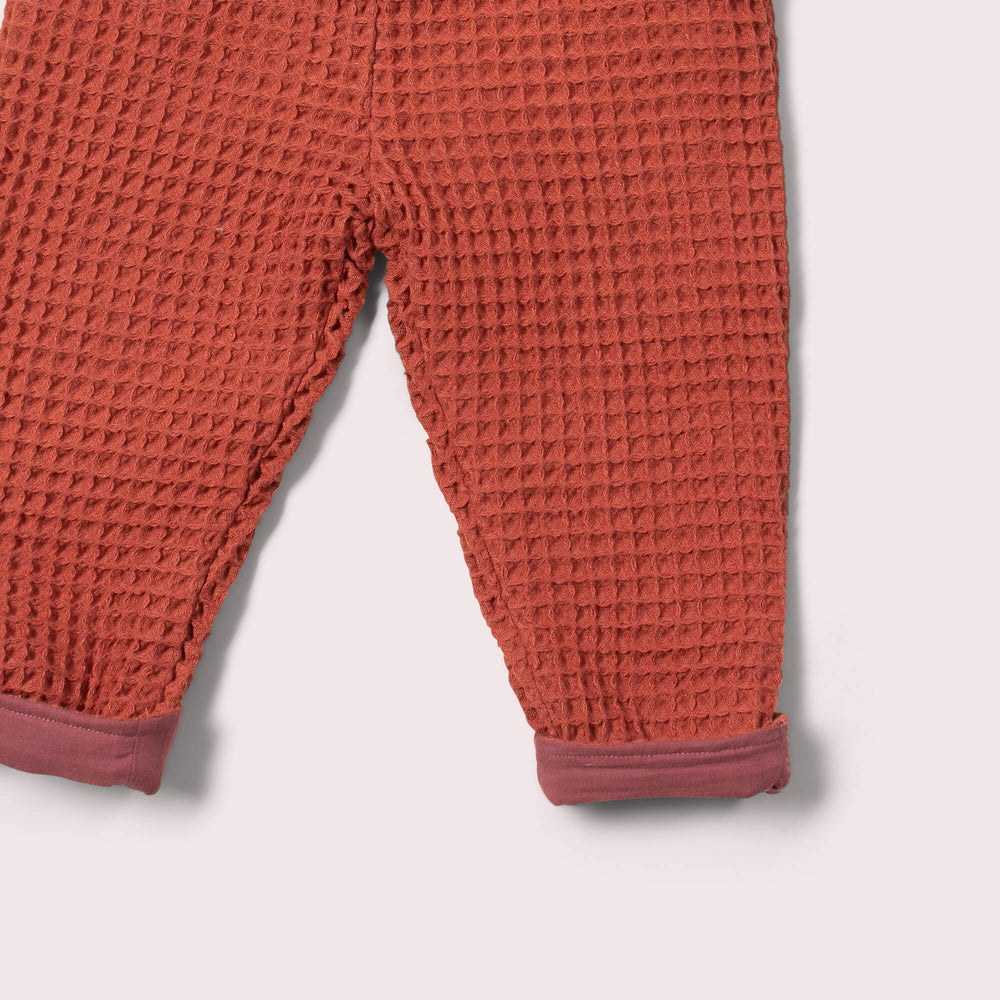 
                  
                    Little Green Radicals Ginger Chunky Waffle Comfy Trousers
                  
                