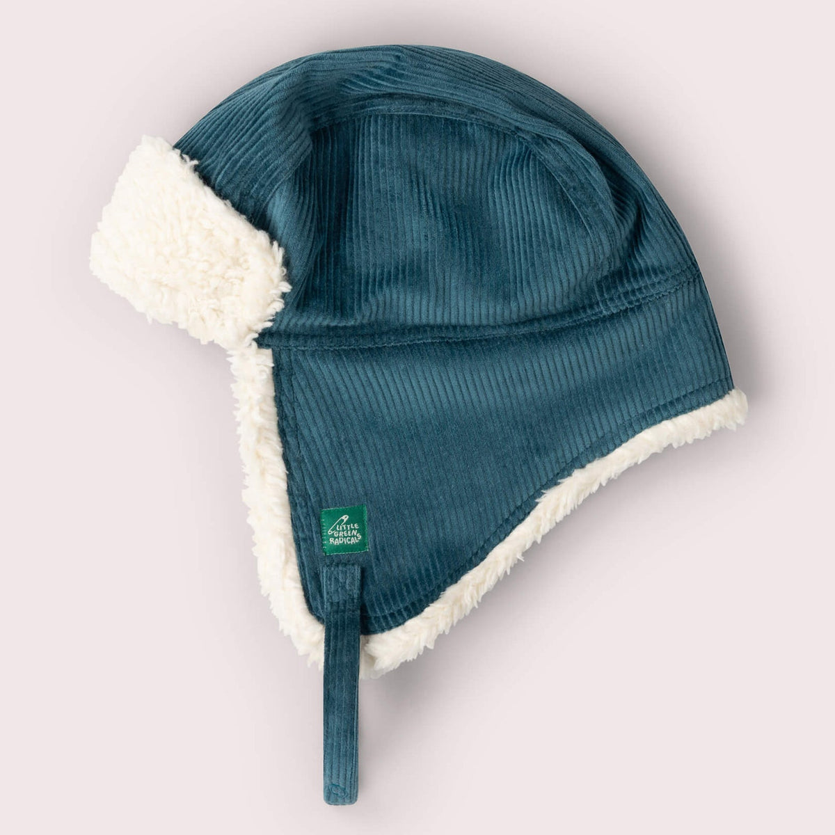 Little Green Radicals Blue Sherpa Fleece Cosy Hat