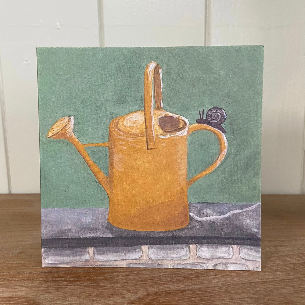 Lydia Mae Design Watering Can Greetings Card