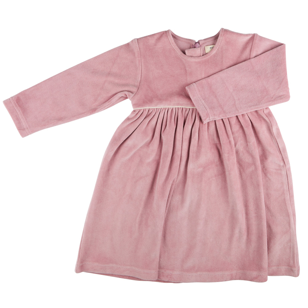 Pigeon Organics for Kids Velour Dress - Pink