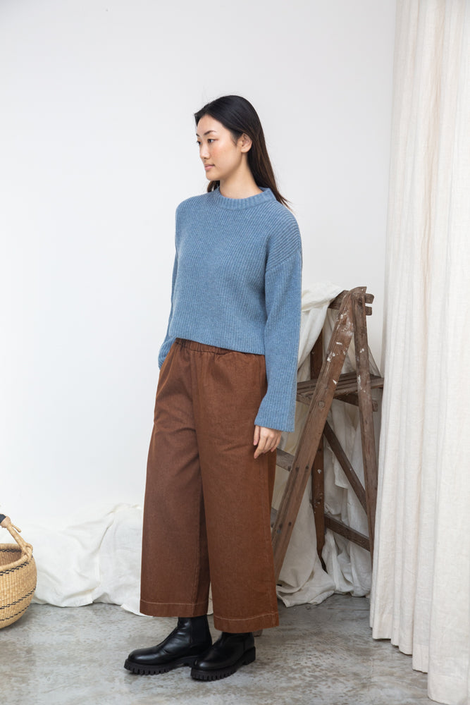 
                  
                    Beaumont Organic Women's Evora-Leigh Organic Cotton Denim Trouser Bark
                  
                
