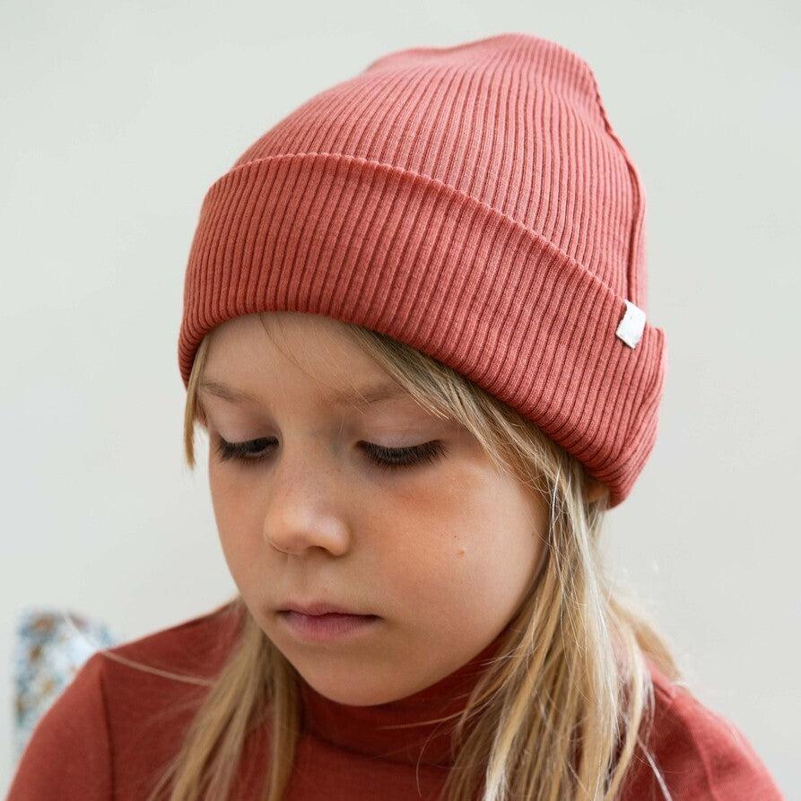 Minimalisma Arvid Merino Beanie - Autumn Blush