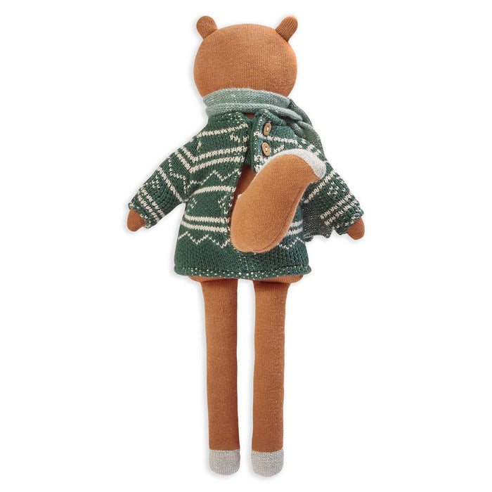 Avery Row Knitted Soft Toy - Squirrel