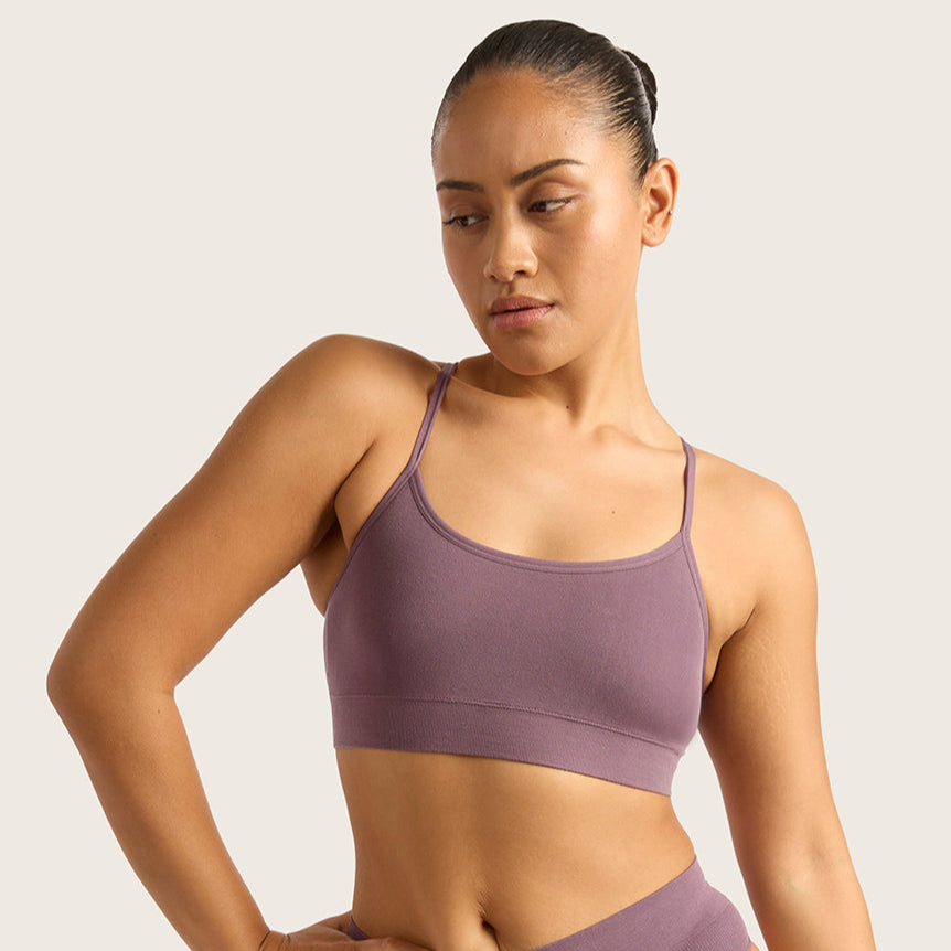 Boody Women’s LYOLYTE Racerback Bralette - Wisteria