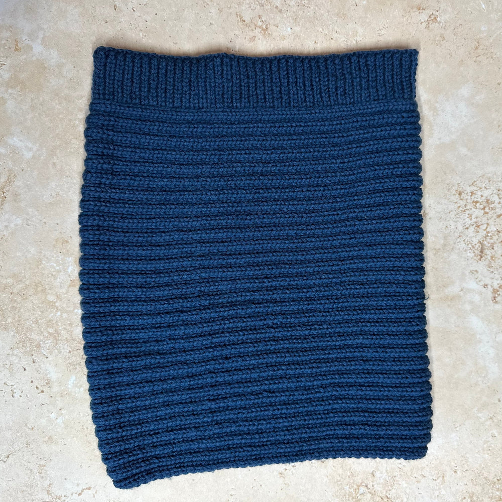 
                      
                        SMALL FOLK Handknits Women's Hand Knitted Ribbed Snood - Space
                      
                    