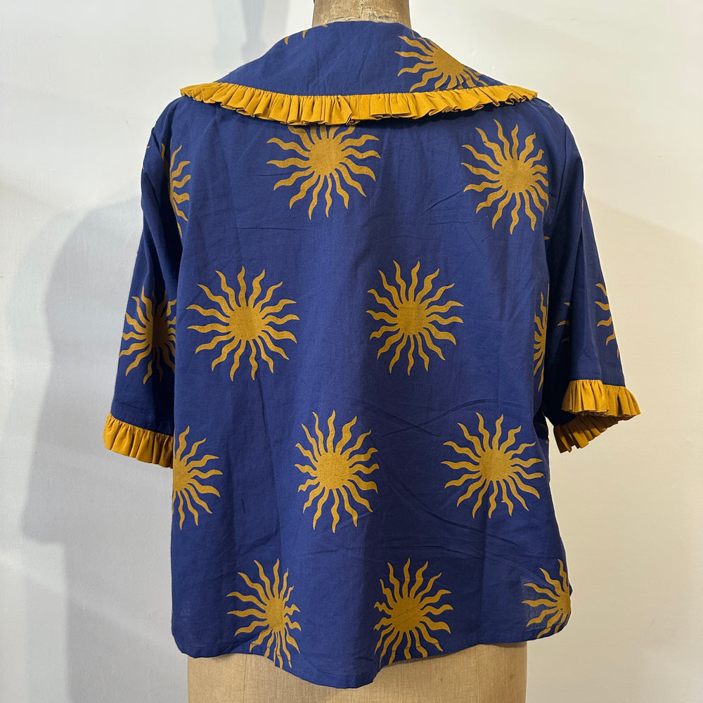 Fierce Flora Women's Rose Blouse - Midnight Suns