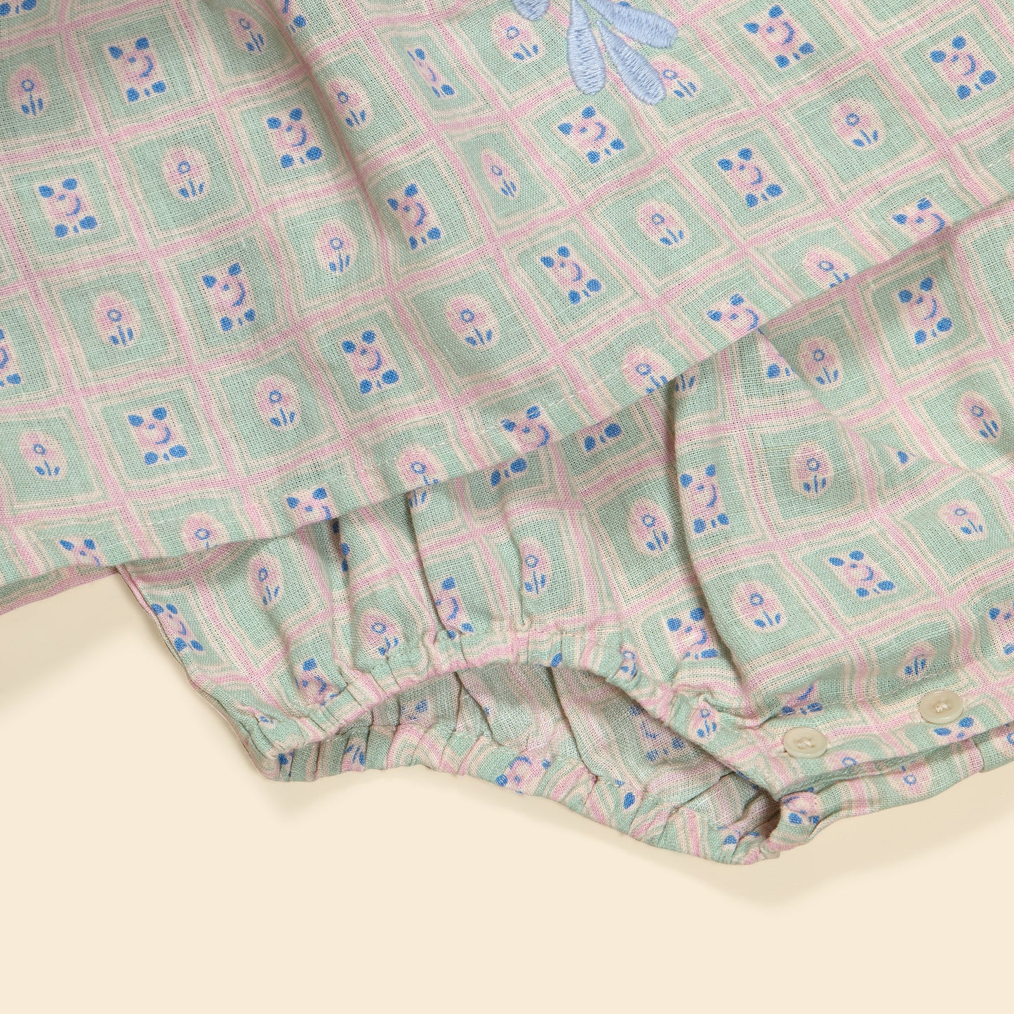 Apolina Baby Noemie Dress - Rosepanel Mint