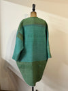 Fierce Flora Women's Kantha Coat | Greens