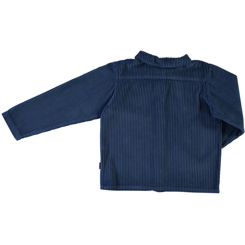 
                  
                    Poudre Organic Belladone Corduroy Shirt - Dark Denim
                  
                