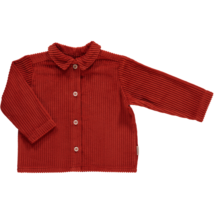 Poudre Organic Belladone Corduroy Shirt - Rooibos Tea