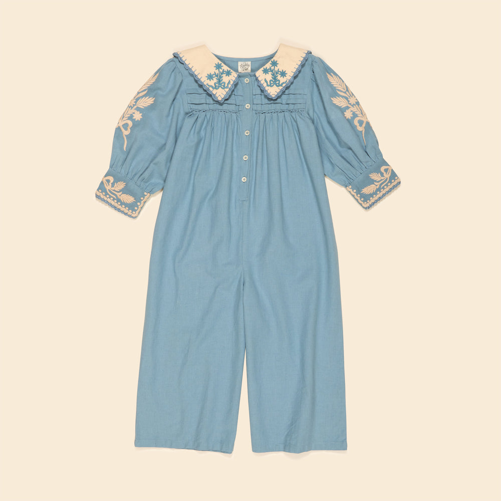 Apolina Bette Jumpsuit - Blue Pebble