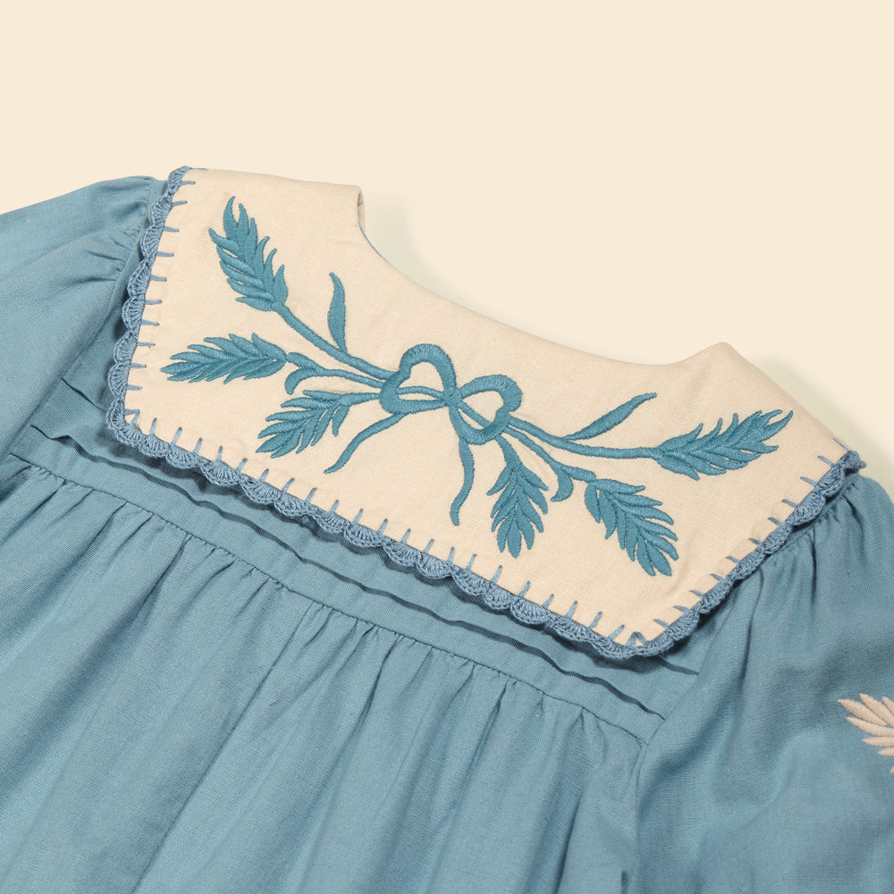 Apolina Bette Jumpsuit - Blue Pebble
