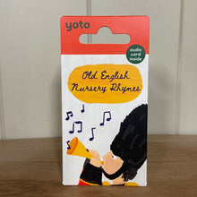  Yoto Old English Nursery Rhymes Yoto Card