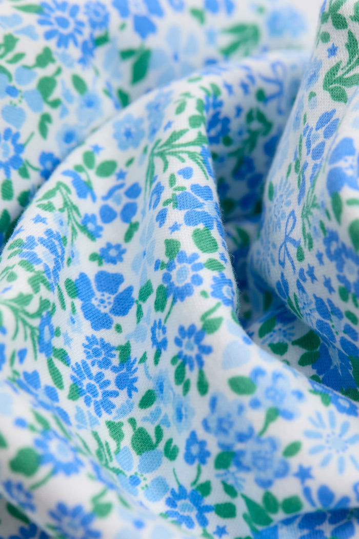 Sleepy Doe Baby Sleepsuit - Blue Floral