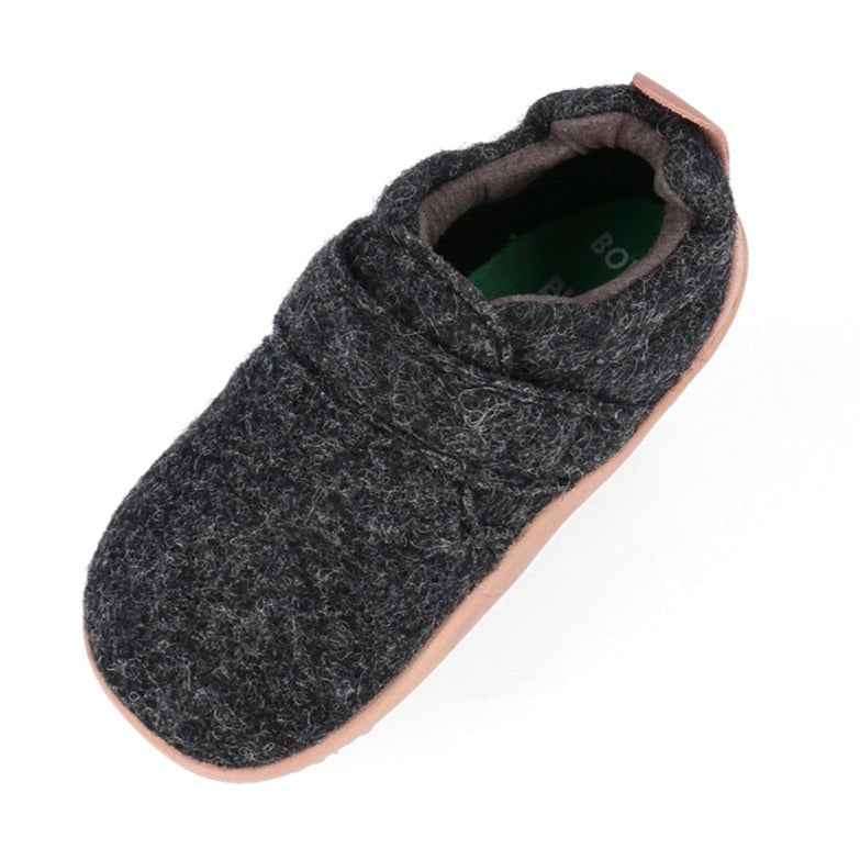 
                  
                    Bobux Marvel Felt - Charcoal + Rose
                  
                